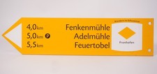 Metall wegweiser schild gebraucht kaufen  Aalen