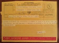 Telegramma inviato italo usato  Milano