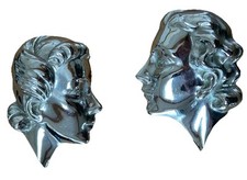 Art deco chrome for sale  HOLYHEAD