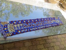 Barcelone football écharpe d'occasion  Saint-Laurent-de-la-Cabrerisse