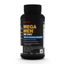 Multivitamínico diario GNC Mega Men - 60 cápsulas (paquete de 1), usado segunda mano  Embacar hacia Argentina