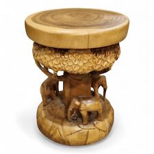 Tavolino legno elefante usato  Spedire a Italy