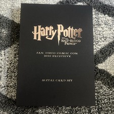 Caixa de arte Harry Potter e THBP SDCC 2010 conjunto exclusivo de cartões de metal 28/250 LP comprar usado  Enviando para Brazil