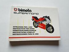 Bimota supermono manuale usato  Segrate