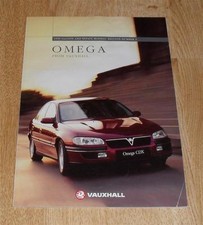 Folheto Vauxhall Omega 1996 - Select GLS CD CDX 2.0 16v 2.5 TD 2.5 V6 24v comprar usado  Enviando para Brazil