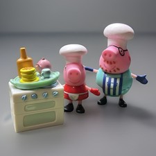 Peppa Pig Cooking With Daddy Pig Conjunto 5 Peças Com Forno Iluminado Muito Bom Estado Raro comprar usado  Enviando para Brazil