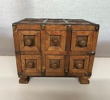 Miniature wooden trinket for sale  FARNBOROUGH