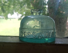 1870s DESSAUER'S JET TINTA PRETA BOLD EMB IGLOO GARRAFA DE TINTA TARTARUGA LÁBIO MOÍDO comprar usado  Enviando para Brazil