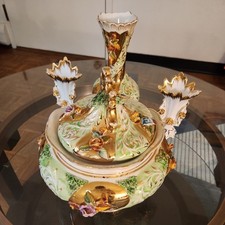Vaso e castiçais vintage Pereiras Valado porcelana Portugal  comprar usado  Enviando para Brazil