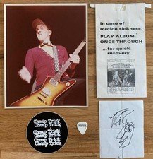 RICK NIELSEN-CHEAP TRICK-AUTÓGRAFO-BOLSA DE BARF-70's GUITAR PICK-PHOTO-ROUND STICKER comprar usado  Enviando para Brazil