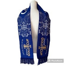 NOVO Lenço Familia CAMARENA TEQUILA Reversível Azul CONCACAF Gold Cup 66” Futebol comprar usado  Enviando para Brazil