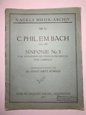 Noten bach sinfonie gebraucht kaufen  Berlin