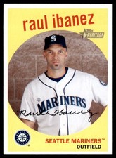 2008 Topps Heritage #281 Raul Ibanez Mariners comprar usado  Enviando para Brazil