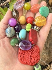 Chunky colorful gemstone for sale  Roseville