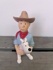 Statuette tintin cowboy d'occasion  Nice-