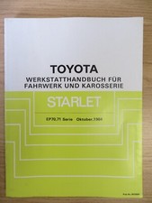 Toyota starlet werkstatthandbu gebraucht kaufen  Schleswig