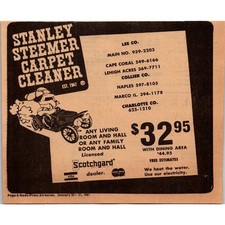 Stanley steemer carpet for sale  Hinckley