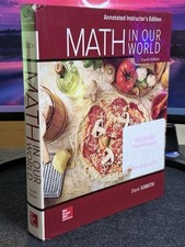 Math instructor annotated for sale  Henderson