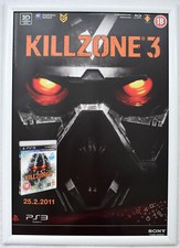 Pôster promocional Killzone 3 RARO PS3 42cm x 59cm #1, usado comprar usado  Enviando para Brazil