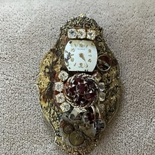 Steampunk style brooch for sale  Greenville