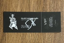 ASSINADO Duff McKagan ingresso oficial VIP lembrança GUN N ROSES autografado, usado comprar usado  Enviando para Brazil