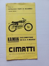 Cimatti kaiman 1971 usato  Vimodrone
