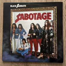 Black Sabbath Sabotage 1st UK Press Vinyl LP Textured Sleeve EX/EX Misprint, usado comprar usado  Enviando para Brazil