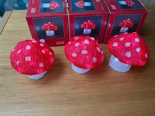Konstsmide set toadstool for sale  SIDCUP