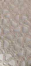 COLCHA CAMA DOBLE CROCHET HANDMADE, AÑOS 60, ISLAS CANARIAS, usado comprar usado  Enviando para Brazil