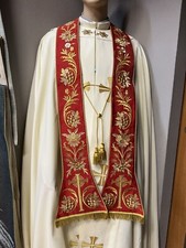 Stola romana rossa usato  Catanzaro