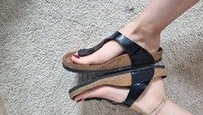 Birkenstock gizeh lack gebraucht kaufen  Altenstadt