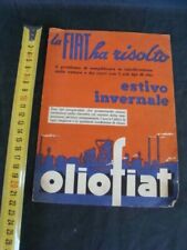 Brochure olio fiat usato  Santena