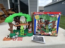 Vintage lata 90. Fisher Price Great Adventure Robin Hood & Pirate Ship Oryginalne pudełko na sprzedaż  Wysyłka do Poland