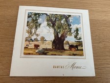 Qantas menu. for sale  IPSWICH