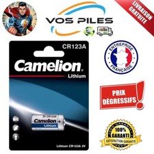 Pile lithium cr123a d'occasion  Saint-Laurent-de-Neste