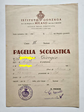 Pagella scolastica istituto usato  Milano