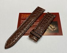 Cinturino coccodrillo marrone usato  Roma