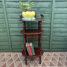 Vintage wooden whatnot for sale  YEOVIL