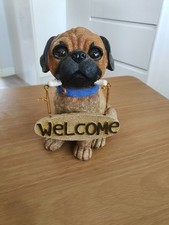 Welcome dog ornament for sale  BANBURY