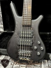Warwick Rockbass Corvette $$ 5º # Nirvana Preto Cetim Transparente 2021 com OSC 4. comprar usado  Enviando para Brazil