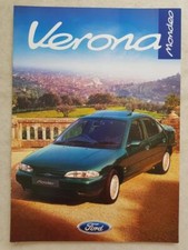 Folheto de vendas de carros Ford Mondeo Verona maio de 1996#Fa1294 comprar usado  Enviando para Brazil