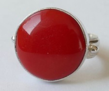 Ring roter cabochon gebraucht kaufen  Maintal