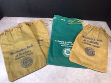 Vtg canvas bank for sale  Lewisburg