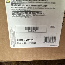 Whirlpool water pump for sale  Canton