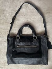 Topshop black leather for sale  CAMBRIDGE