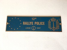 Plaque métal calandre d'occasion  Argenteuil