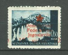 IUGOSLÁVIA 1945 EDIÇÃO LOCAL 'MOSTAR' - MI.M2 PAPEL DE IMPRESSÃO PROFUNDA APENAS 200 PEÇAS RR, usado comprar usado  Enviando para Brazil