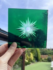 Small etched green for sale  LONDON