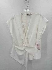 Blusa Zara branca tamanho grande gola V usada comprar usado  Enviando para Brazil