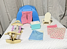 Vintage Anos 90 Fisher-Price Loving Family Camping Set-Tenda, sacos de dormir e muito mais! comprar usado  Enviando para Brazil